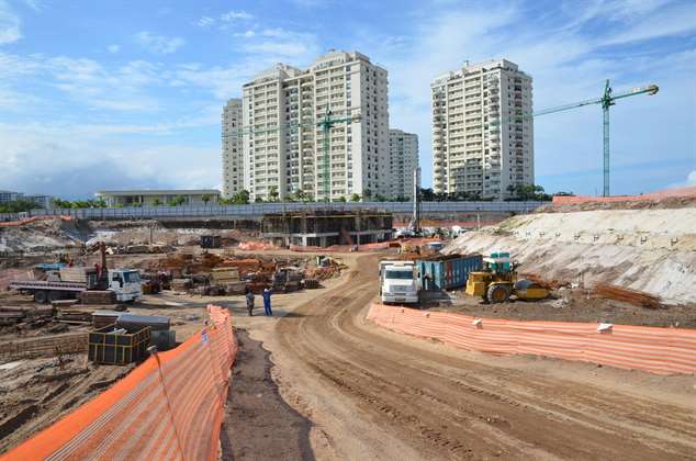 Início das obras | Riserva Golf Vista Mare Residenziale – Apartamento	na  Barra da Tijuca - Rio de Janeiro - Rio de Janeiro